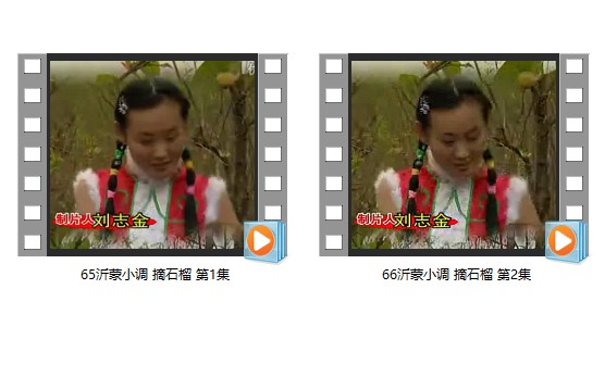 《沂蒙小调 摘石榴全集 mp4戏曲视频下载》完结版MP3有声戏曲打包下载-作者：戏曲下载