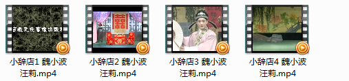 《庐剧《小辞店》全集视频 魏小波 汪莉》完结版MP3有声戏曲打包下载-作者：戏曲下载